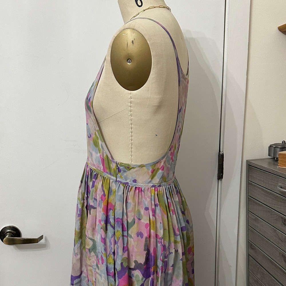 Twenty8Twelve Pastel Floral Dress in Silk - Picture 6 of 13